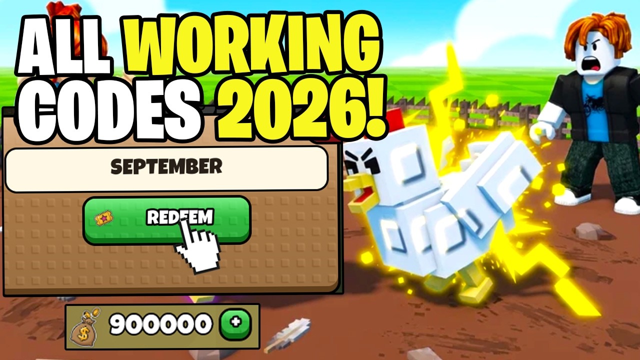 *NEW* ALL WORKING CODES FOR GROW A CHICKEN FIGHTER IN 2026! ROBLOX GROW A CHICKEN FIGHTER CODES