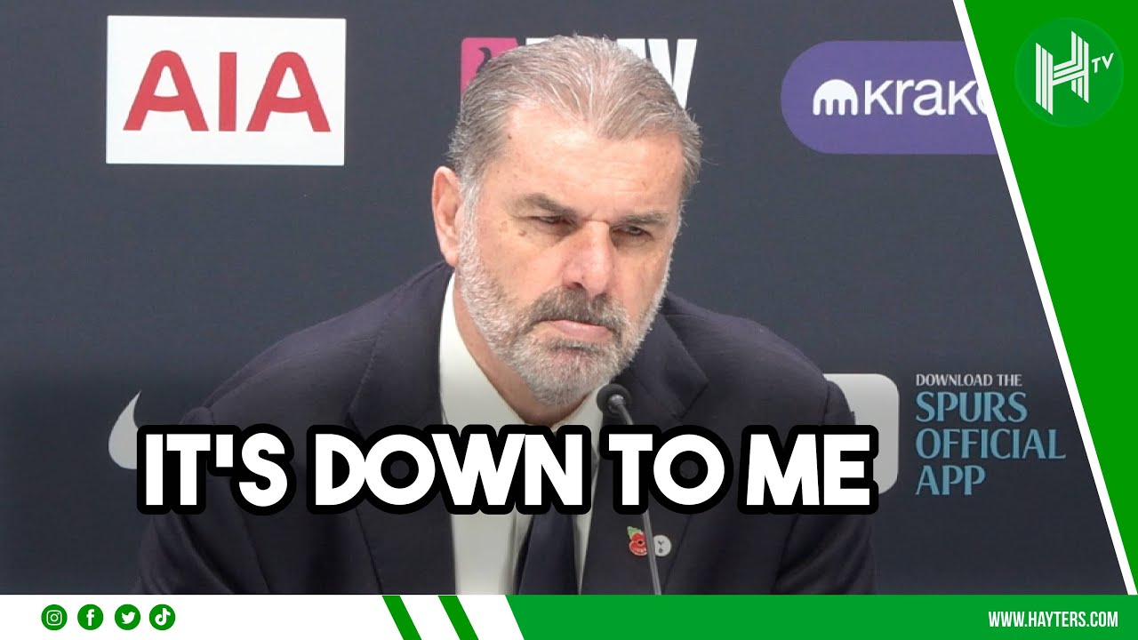 It's down to ME! Ange Postecoglou takes blame for Spurs' inconsistency | Tottenham 1-2 Ipswich