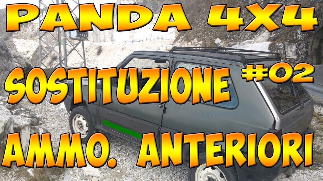 Panda 4x4 - Smontaggio ammortizzatori - Tutorial - #02
