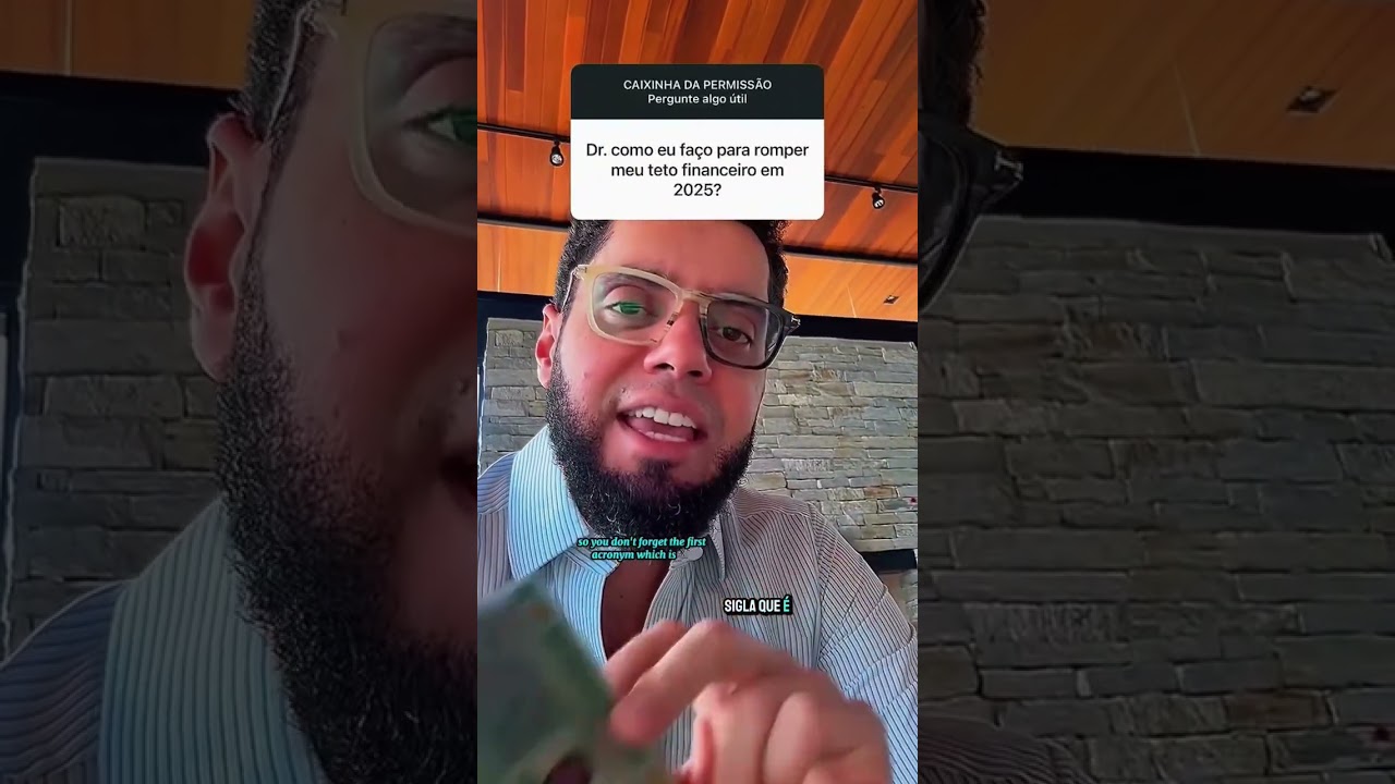 Como romper o teto financeiro? @eltoneuler #viralvideo #eltoneuler #video #funny #money #shorts