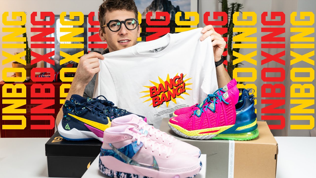 UNBOXING DELLA SETTIMANA CON LUCA QUATTRONE! scarpe da basket e abbigliamento