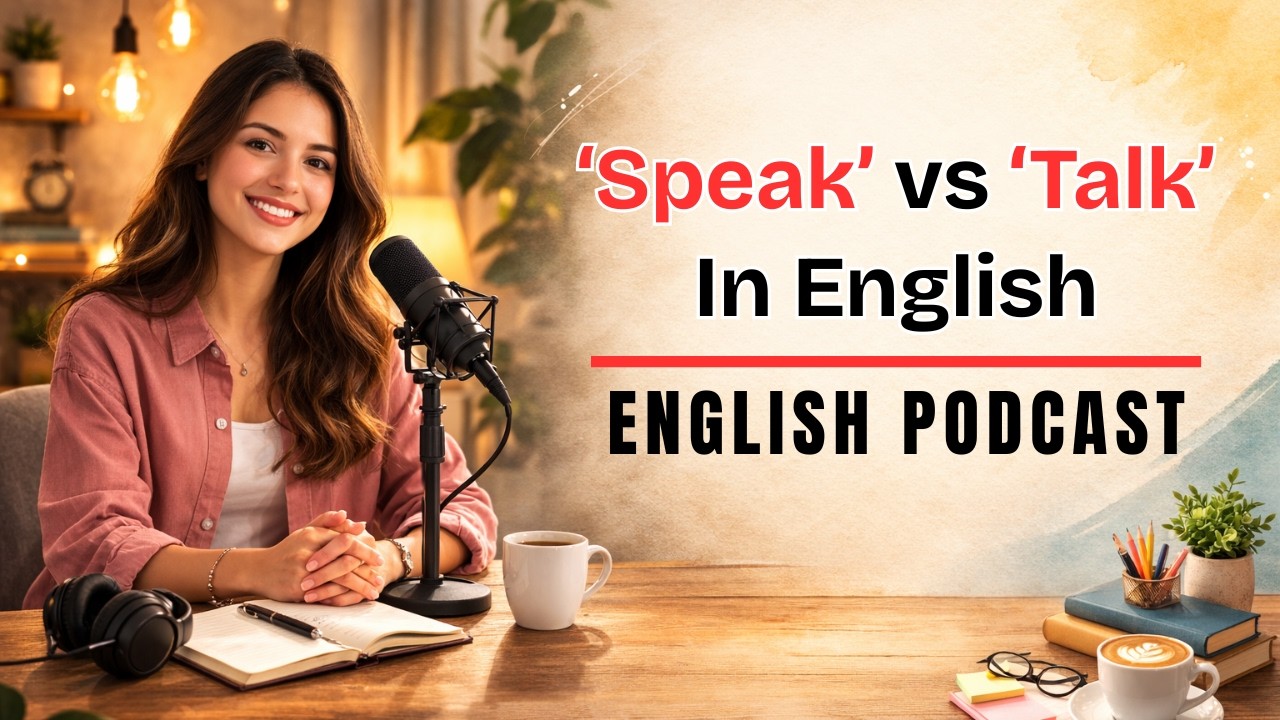 Speak vs Talk in English | Clear Rules, Grammar & Real Life Examples | A2 Level Lesson