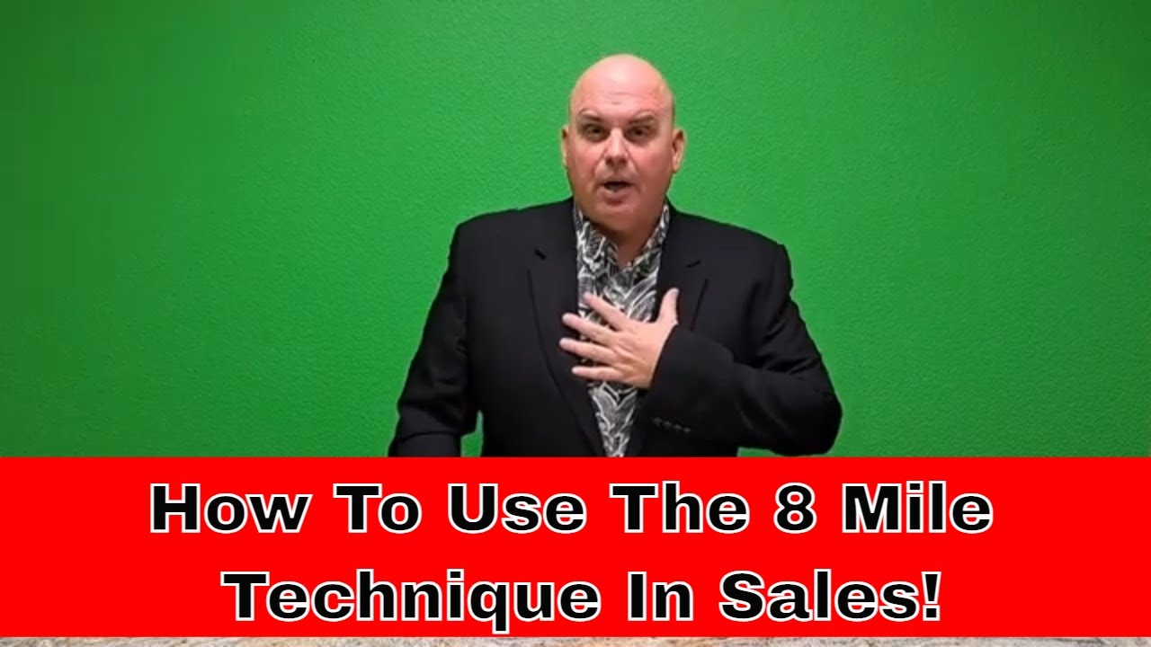 HVAC Sales Training: The 8 Mile Technique For Overcoming Objections
