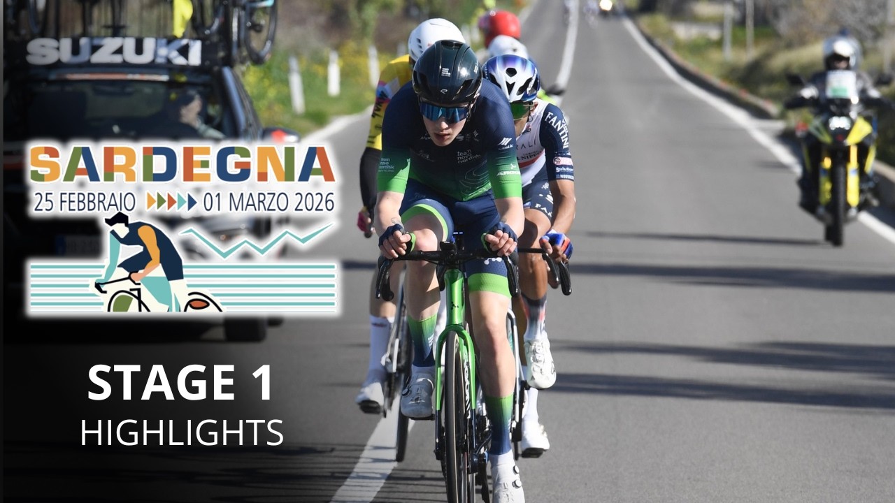 Giro di Sardegna 2026 - Stage 1 Highlights - The great return of the Tour of Sardinia