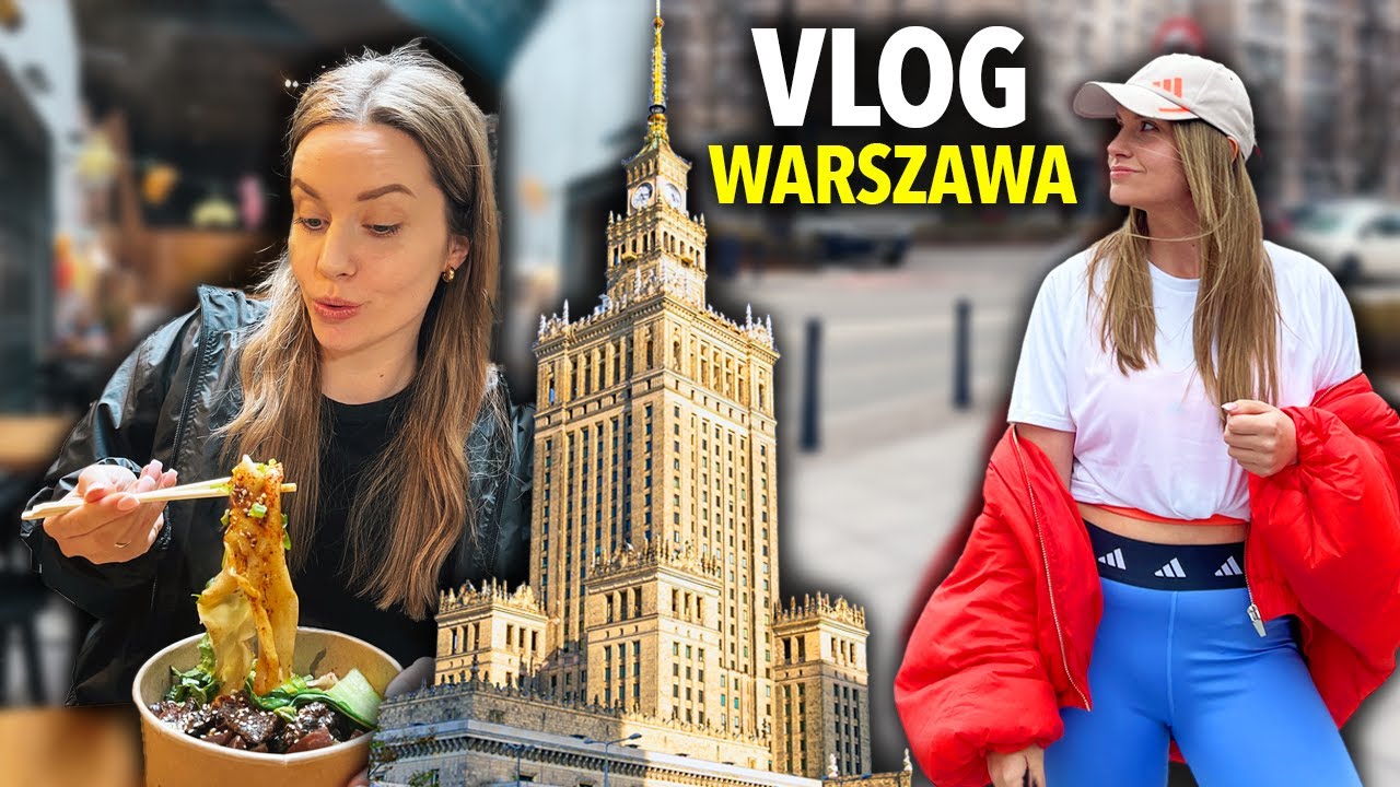 WARSZAWA: moje ulubione miejsca i nowe odkrycia - kawiarnie, restauracje i atrakcje - dzień ze mną!