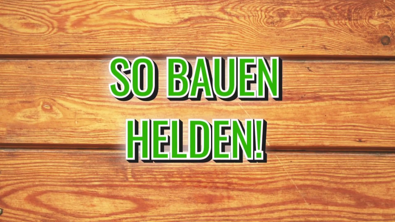 So bauen Helden! - Nordic-Haus Richtmeistermontage Teil1