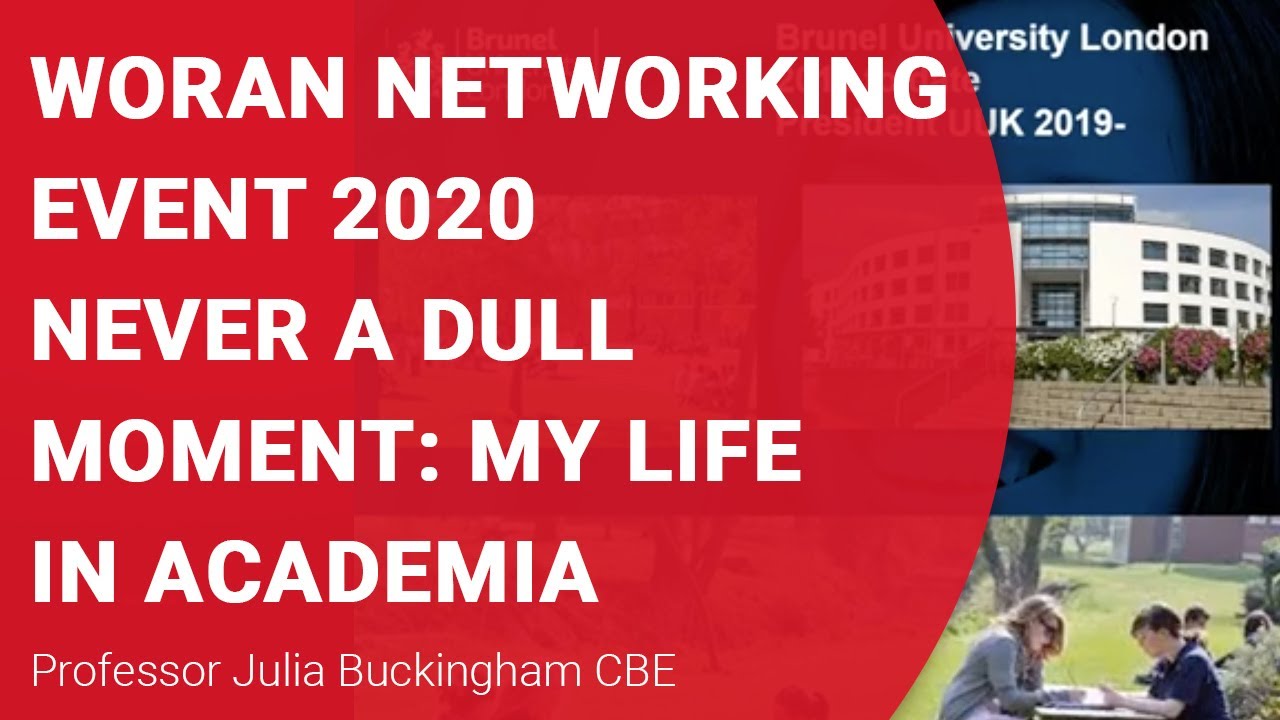 Women in OR and Analytics Network November Event - Never a dull moment: My life in Academia