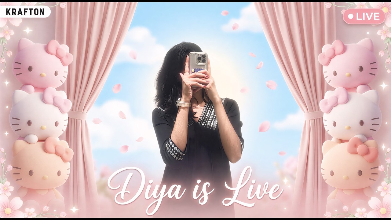 Where is My Aim Goes to Hide!……🫩🤣|BGMI Live |Diya Gaming🎀| MALAYALAM / TAMIL |#bgmi #bgmilive