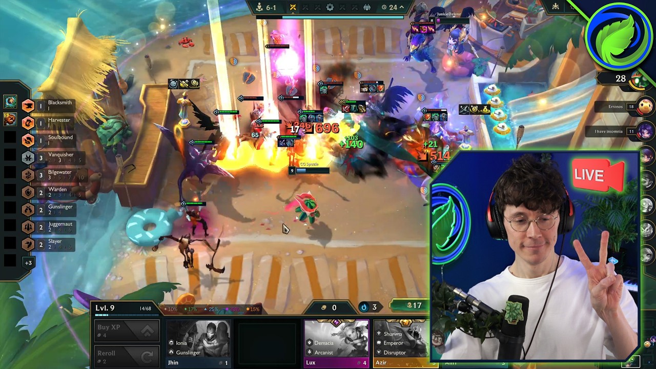 FRIDAY STREAM | TFT Set 16 Ranked | Spuzie Live