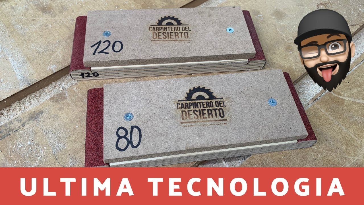 Palo LIJADOR que NO DEBE faltar en tu taller de carpintería