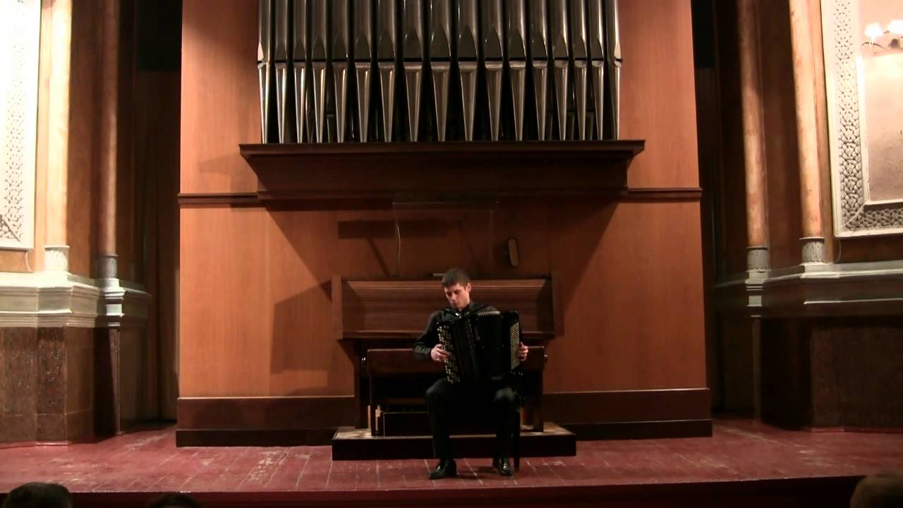 D. Scarlatti. Sonata D-dur. Dmitry Zharikov (bayan) Дмитрий Жариков (баян)