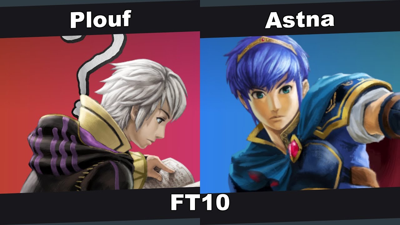 SSBU FT10 - Astna [Marth] Vs. Plouf [Robin, Random]