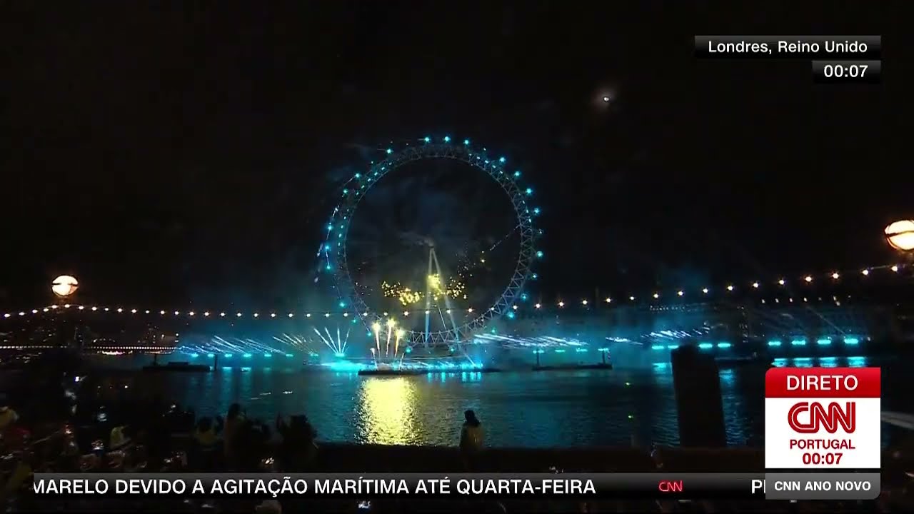 PASSAGEM DE ANO 2023/2024 - PORTUGAL/MADEIRA/LONDRES - TV