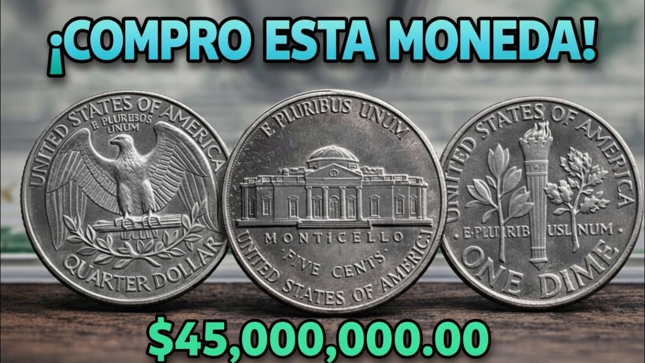 💰 Compro Esta Moneda ¿Tienes Estas Monedas Raras? Vale mucho dinero 
