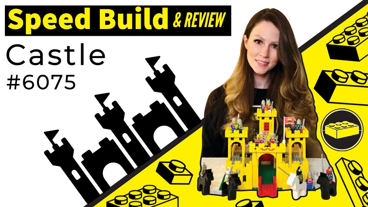 LEGO® Castle Set 375/6075 Castle Speed Build and Review