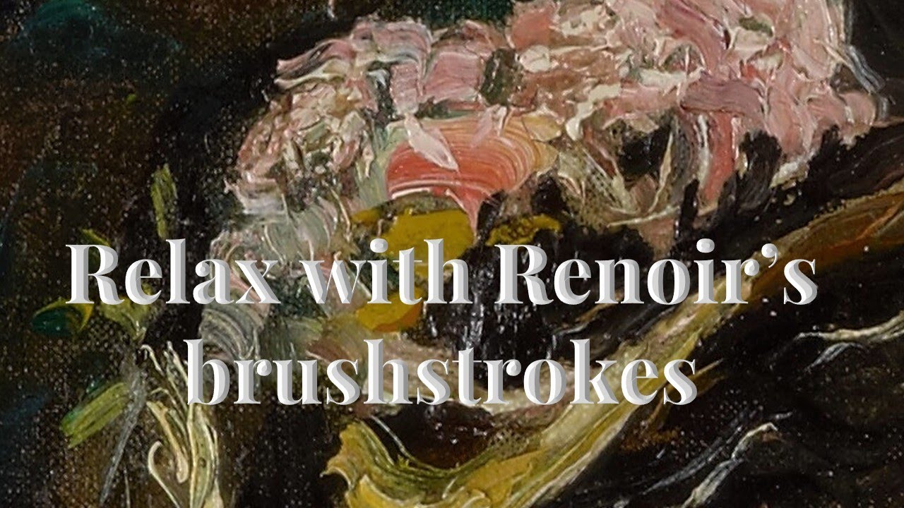 [4K] The Frame Art Mode Screensaver 🖼️ Renoir Collection (No Loop) The Texture of Peace |