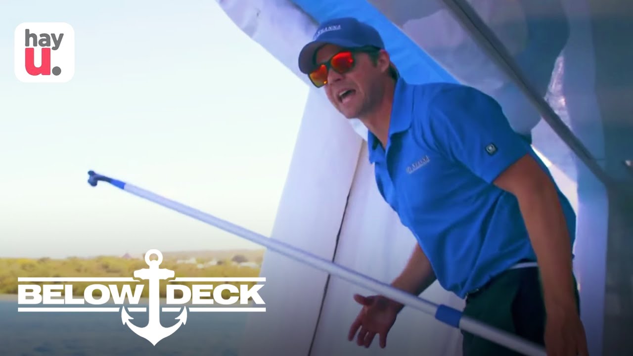 Eddie's Embarrassing Moment in Front of the Guests | Season 9 | Below Deck
