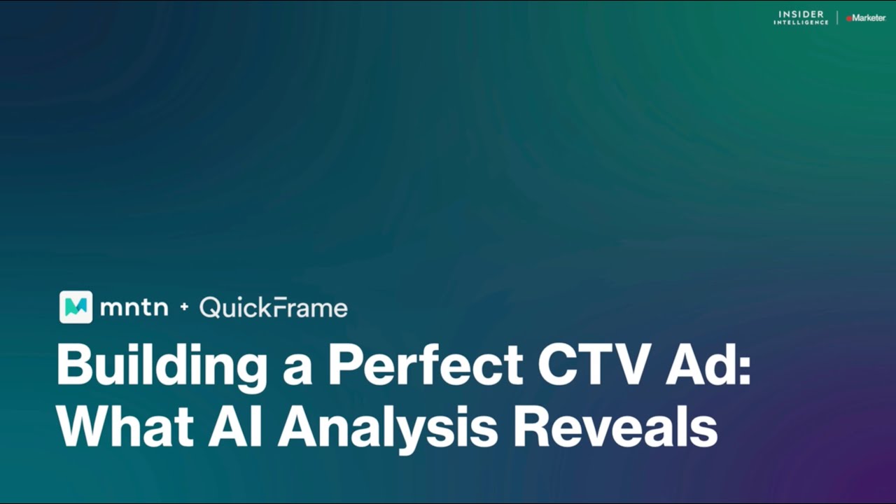 Building a Perfect TV Ad: What AI Analysis Reveals