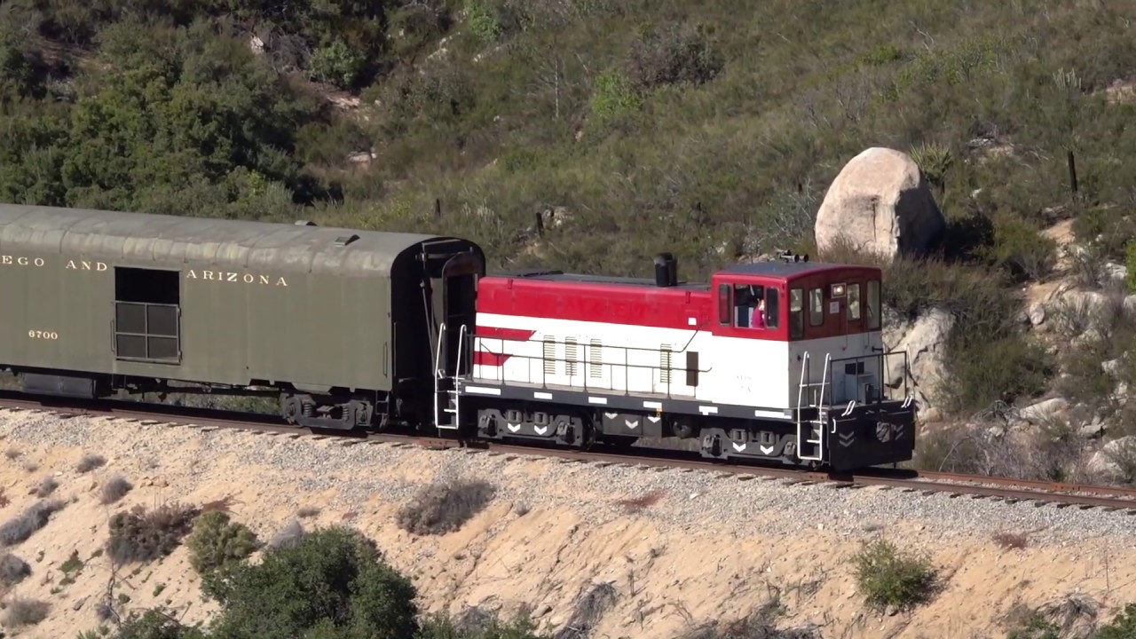 Southern Pacific 5119 on the San Diego & Arizona Railway