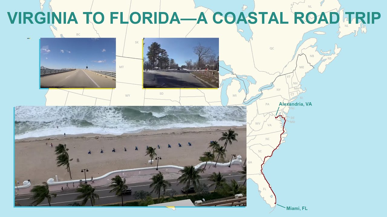 Alexandria, VA to Miami, FL—A Complete Winter Road Trip