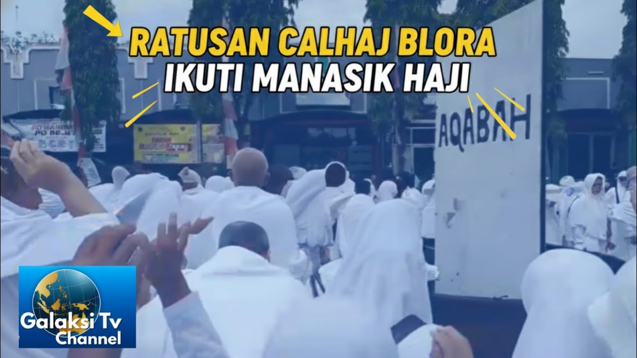 RATUSAN CALHAJ BLORA IKUTI MANASIK HAJI
