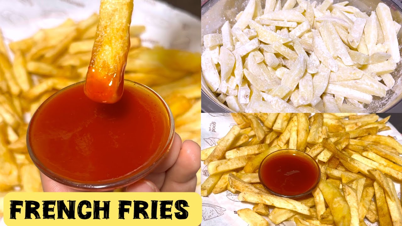 How to Make Crispy French Fries at Home | Freeze & Store for Ramadan 