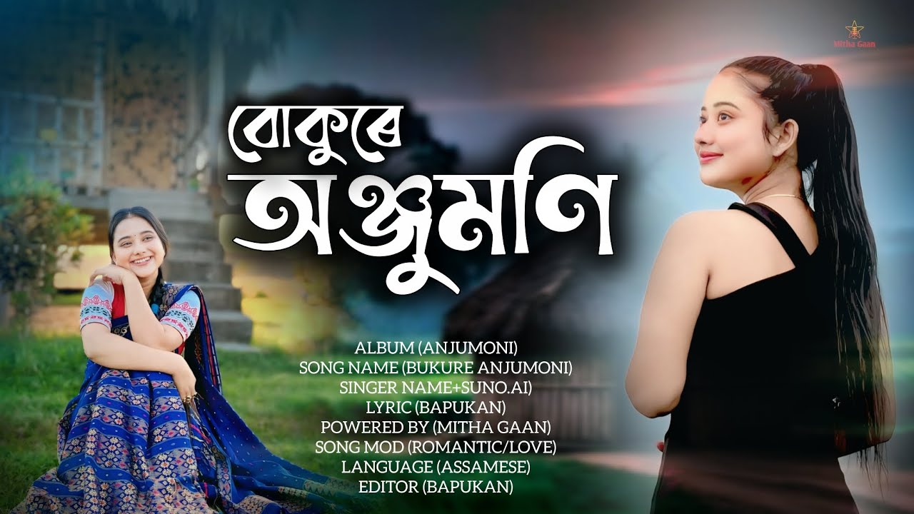 বোকুৰে অঞ্জুমণি-BUKURE ANJUMONI | Official Lyric Video | Mitha Gaan #MithaGaan