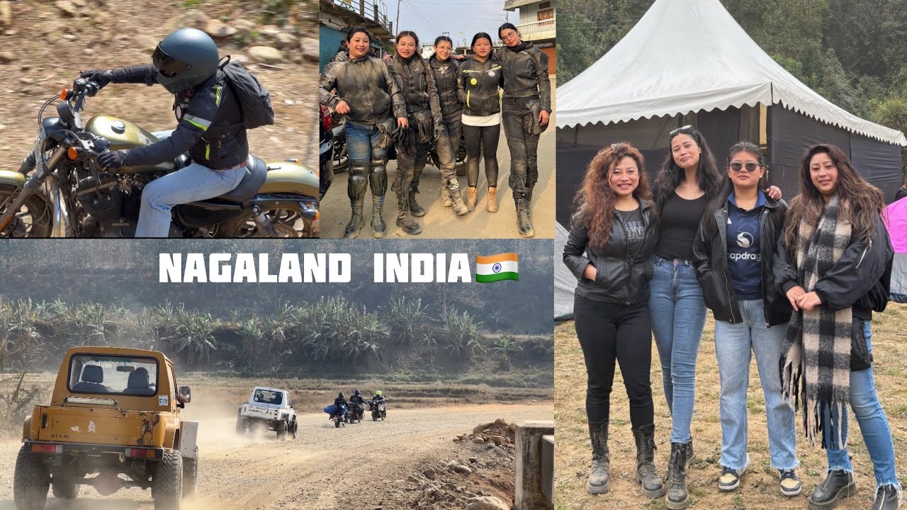 Ride to Nagaland with the girls🏍️😍/ Milady’Squad Shillong/ VII Undergrounds,Nagaland 2025 event