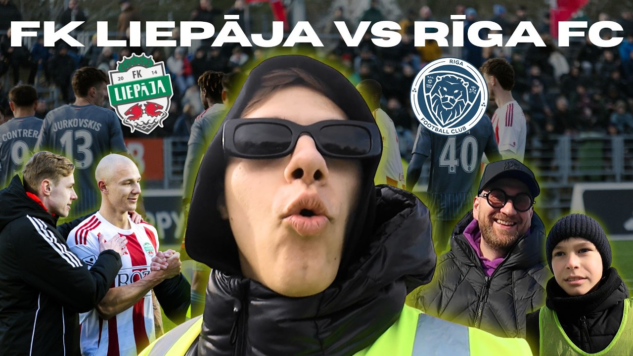 KĀ MĒS SODĪSIM OSKARU? FK LIEPĀJA VS RĪGA FC | VLOG