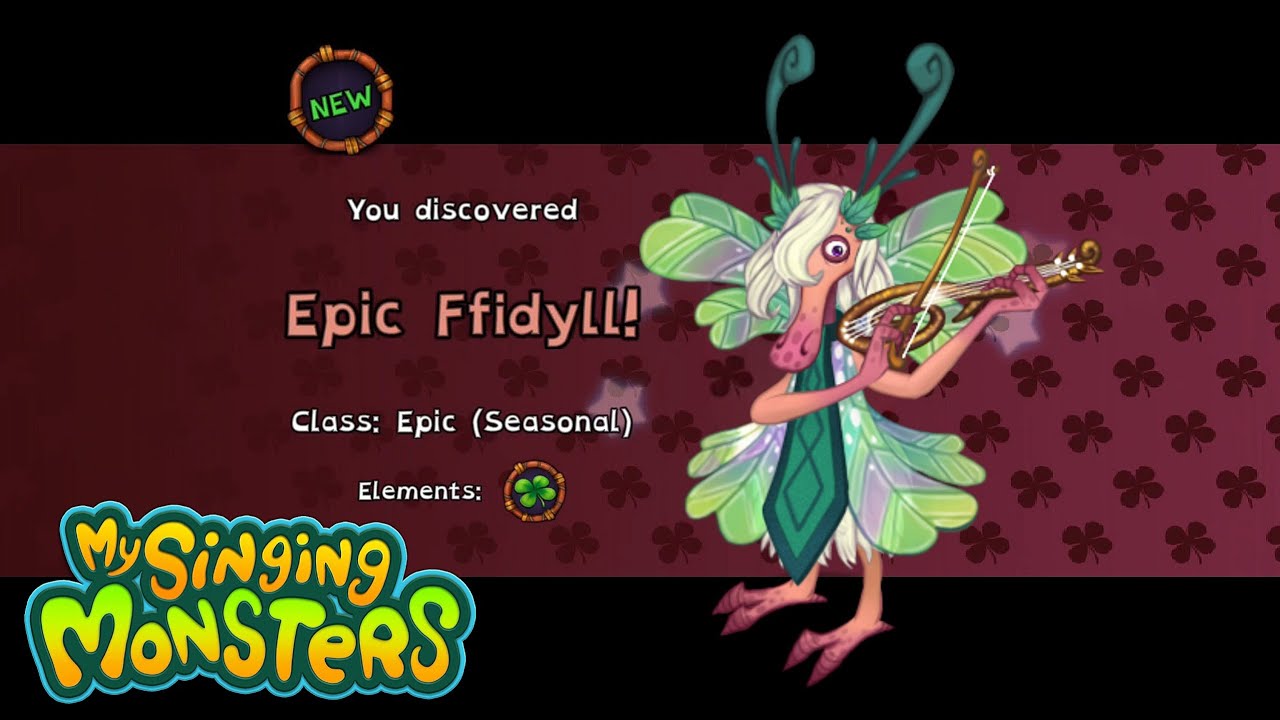 How to get Epic Ffidyll - Seasonal Shanty (My Singing Monsters 4.1.3) MSM