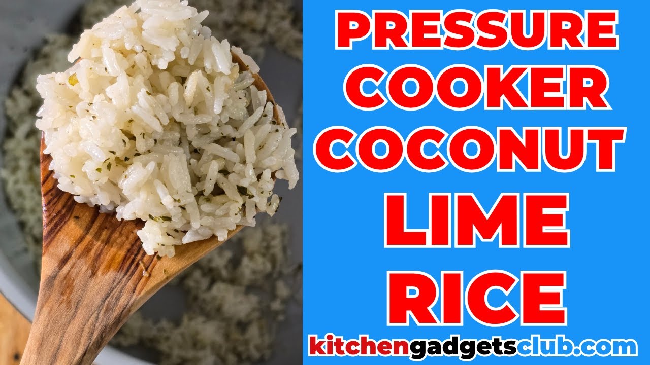 СКОРОВАРА Ninja Foodi с кокосом, лаймом и белым рисом