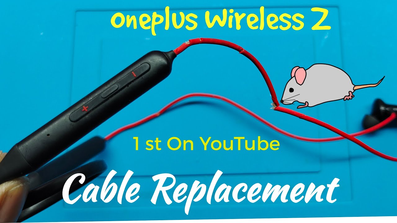 Oneplus wireless Z Bass Edition Cable Replacement || buttonset