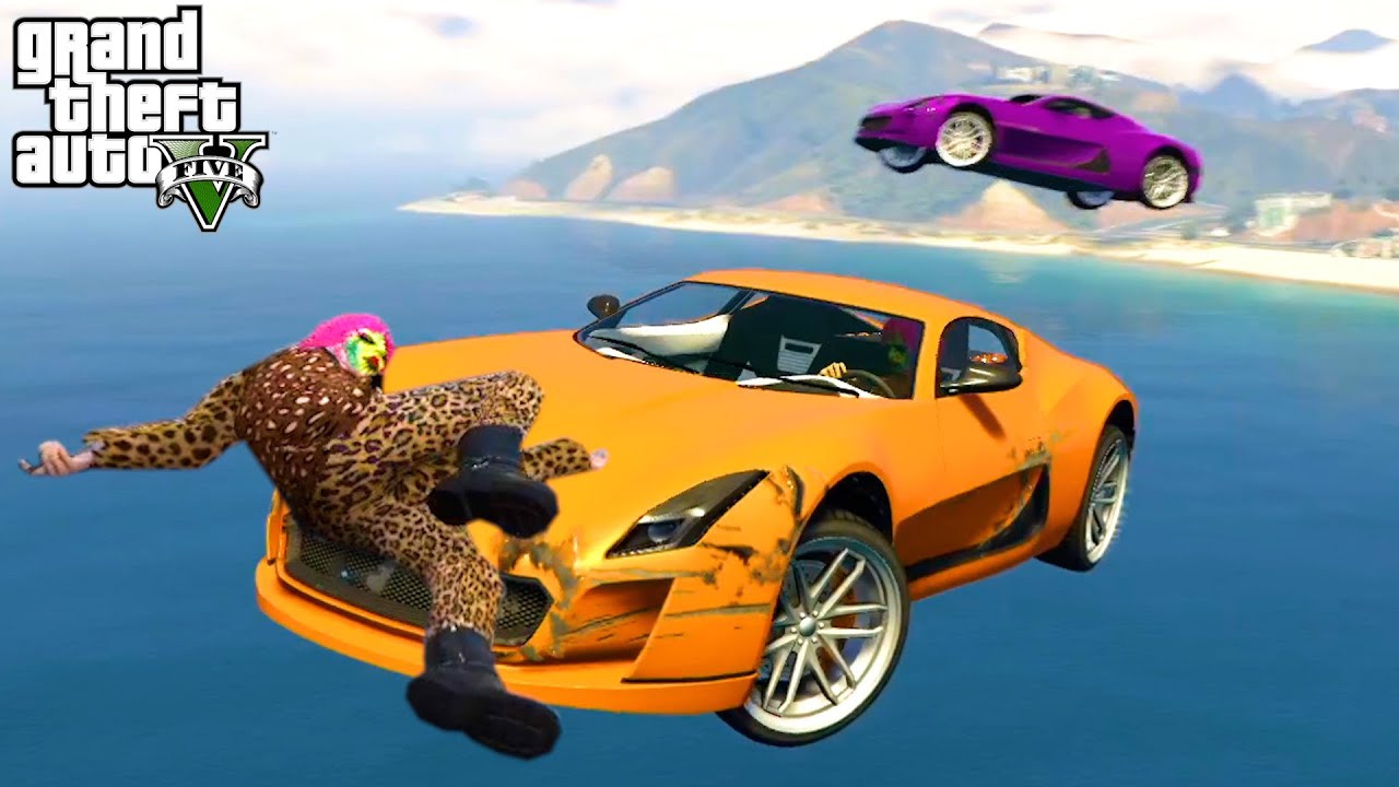 【4人実況】大事故だらけの面白すぎるグランドセフトオート【GTA5 オンライン】