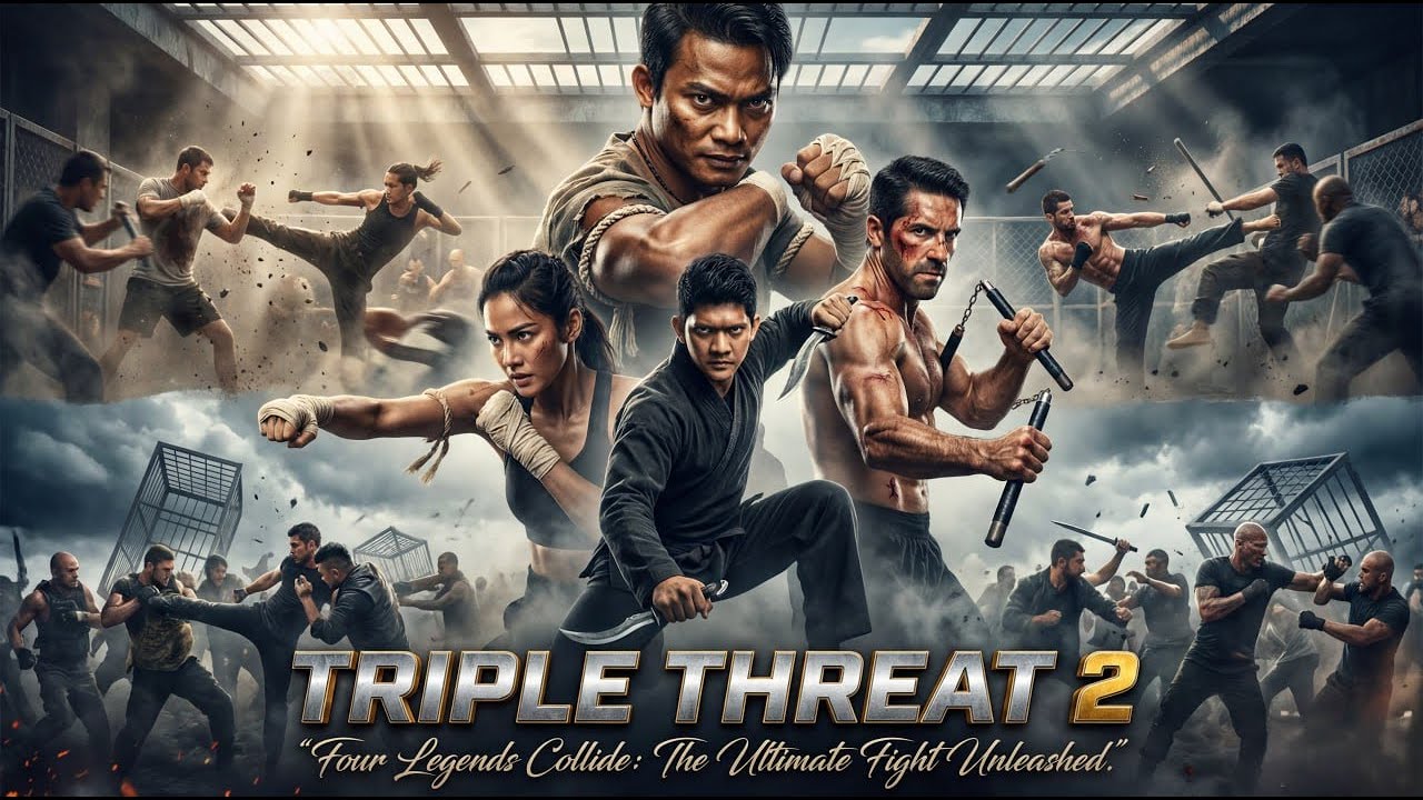 TRIPLE THREAT 2 &ndash; When Skills Decide Survival | Tony Jaa | Iko Uwais | Scott Adkins | JeeJa Yanin