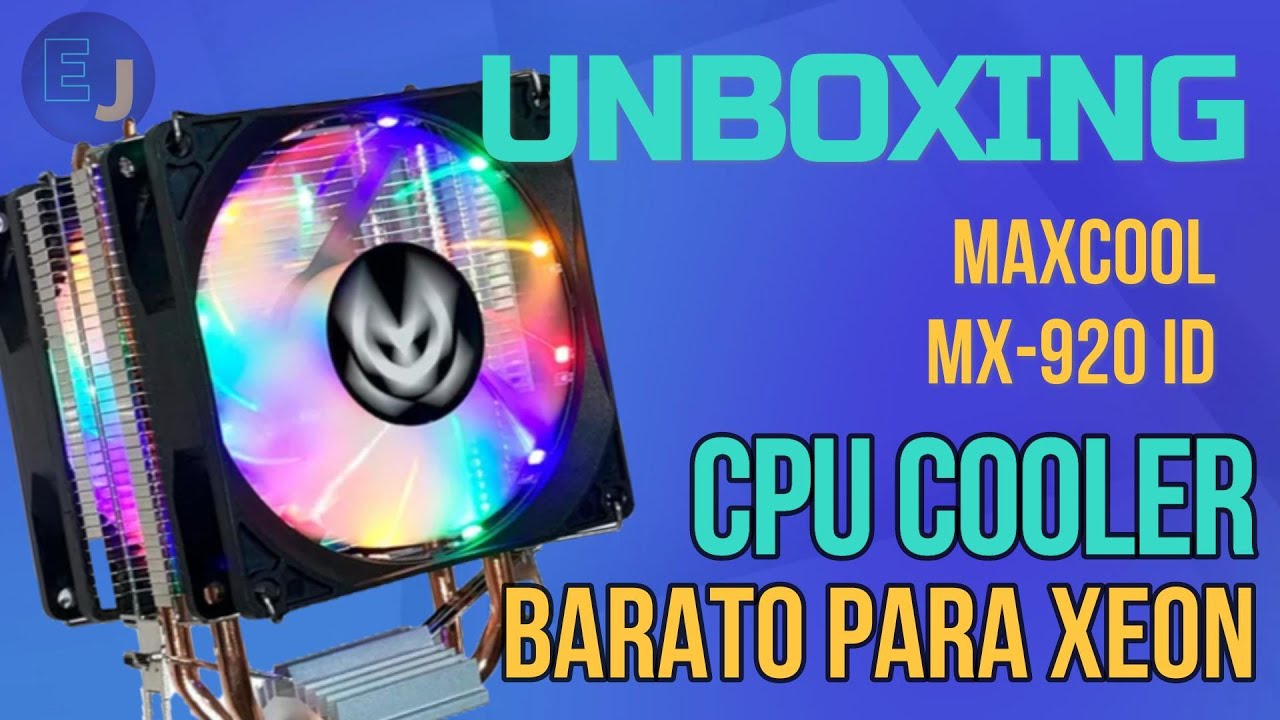 Unboxing: CPU Cooler Barato para Xeon