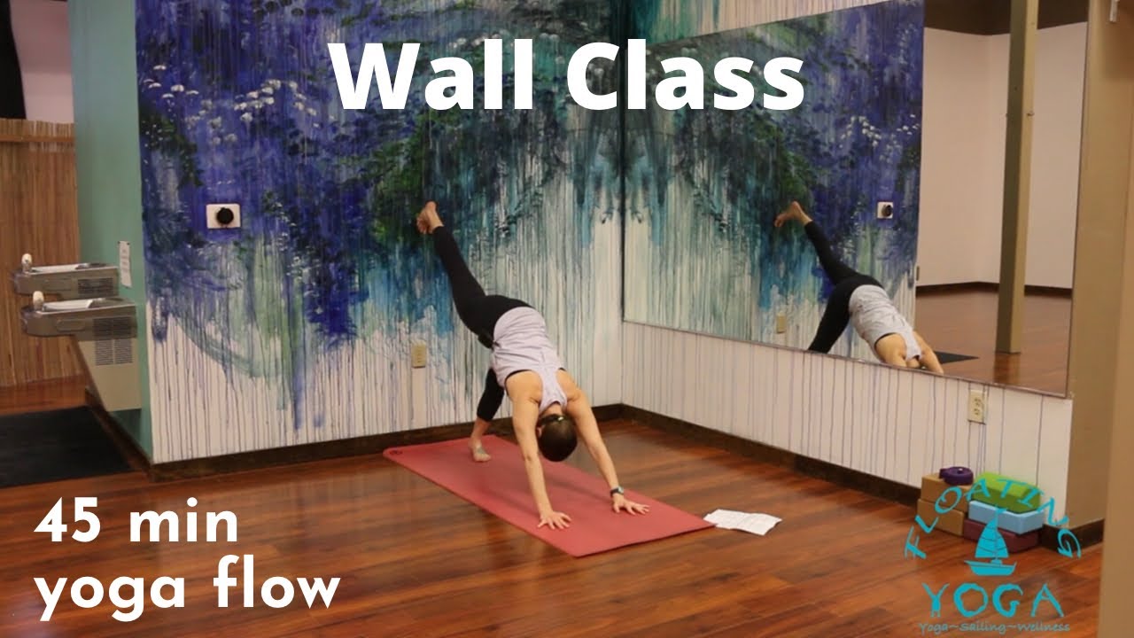 45 Minute Yoga Class - Wall Class