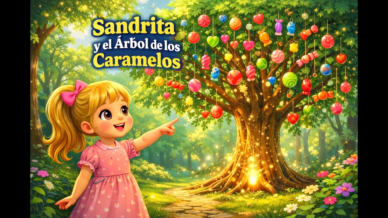 Sandrita y el Árbol de los Caramelos 🍬🌳 | Cuento Infantil Mágico para Dormir | Historias de Sandrita