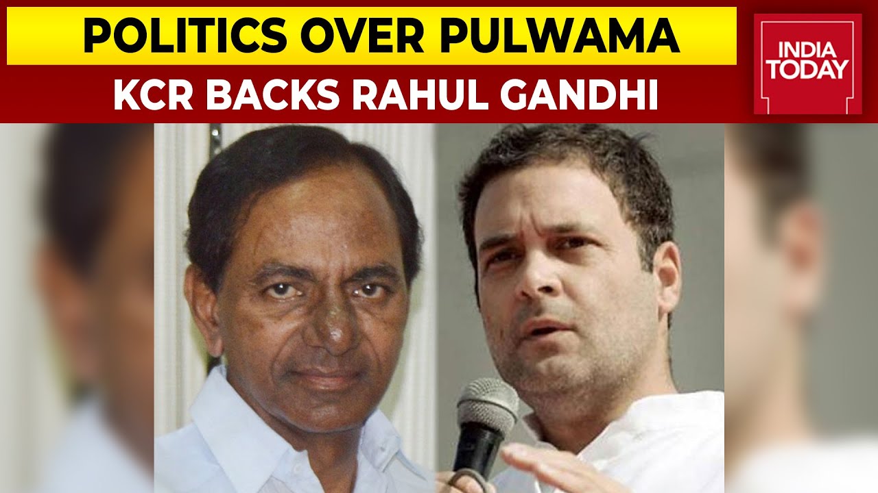Pulwama Anniversary Politics: K. Chandrashekar Rao Backs Rahul Gandhi In Doubting URI Strike