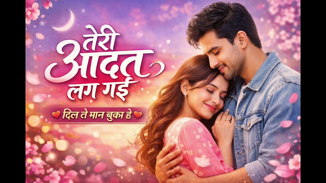 तेरी आदत लग गई ❤️ | Romantic Love Song | Heart Touching Hindi Song | New Love Song 2026