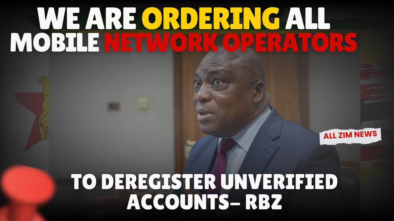 We are ordering all Mobile Operators to deregister accounts which can't be validated with a valid ID