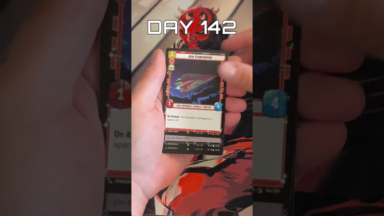 Opening a pack every day: Day 142 #swu #starwarsunlimited #packopening