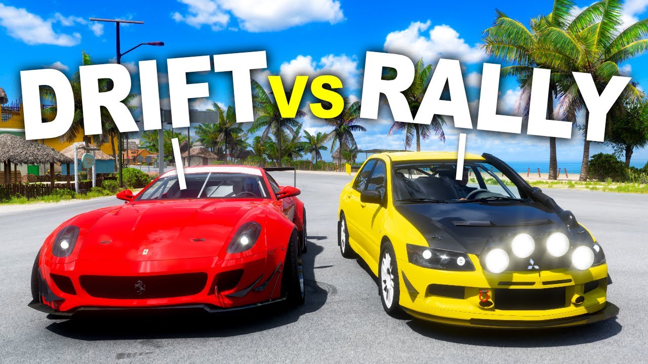 Drift Cars vs Rally Cars! - Forza Horizon 5