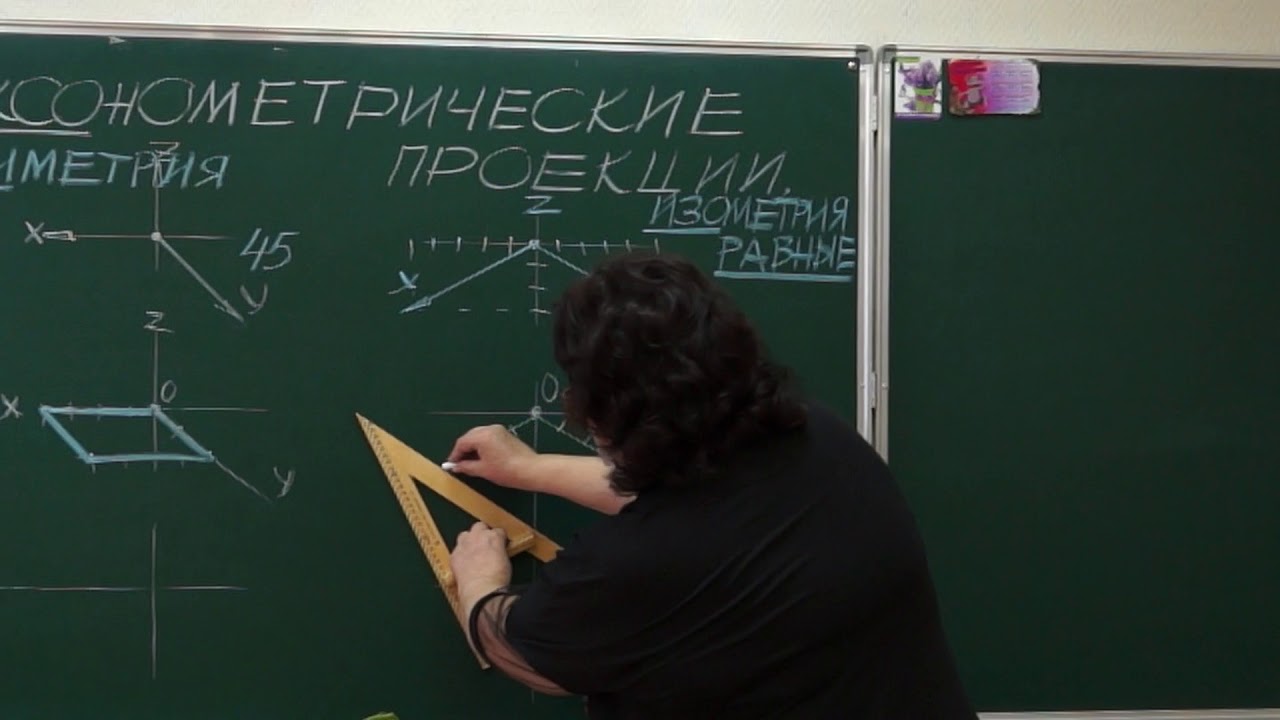 Черчение. 8 класс. Мазаева И.М. Изометрия и Диметрия