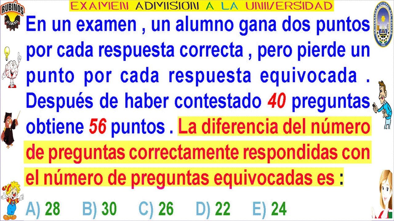 Método del Rombo Examen Admisión a la Universidad CALLAO Solucionario Razonamiento UNAC