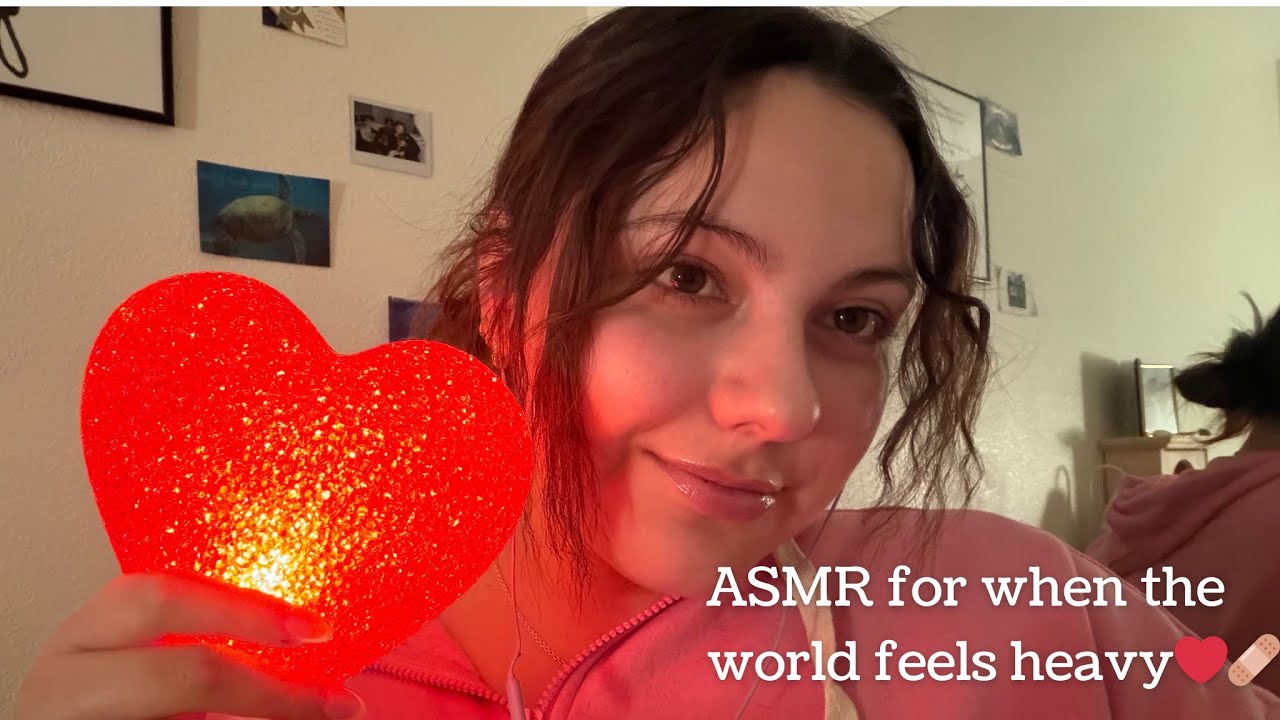 asmr for when the world feels heavy ☁️💤🩵words of affirmation and personal attention