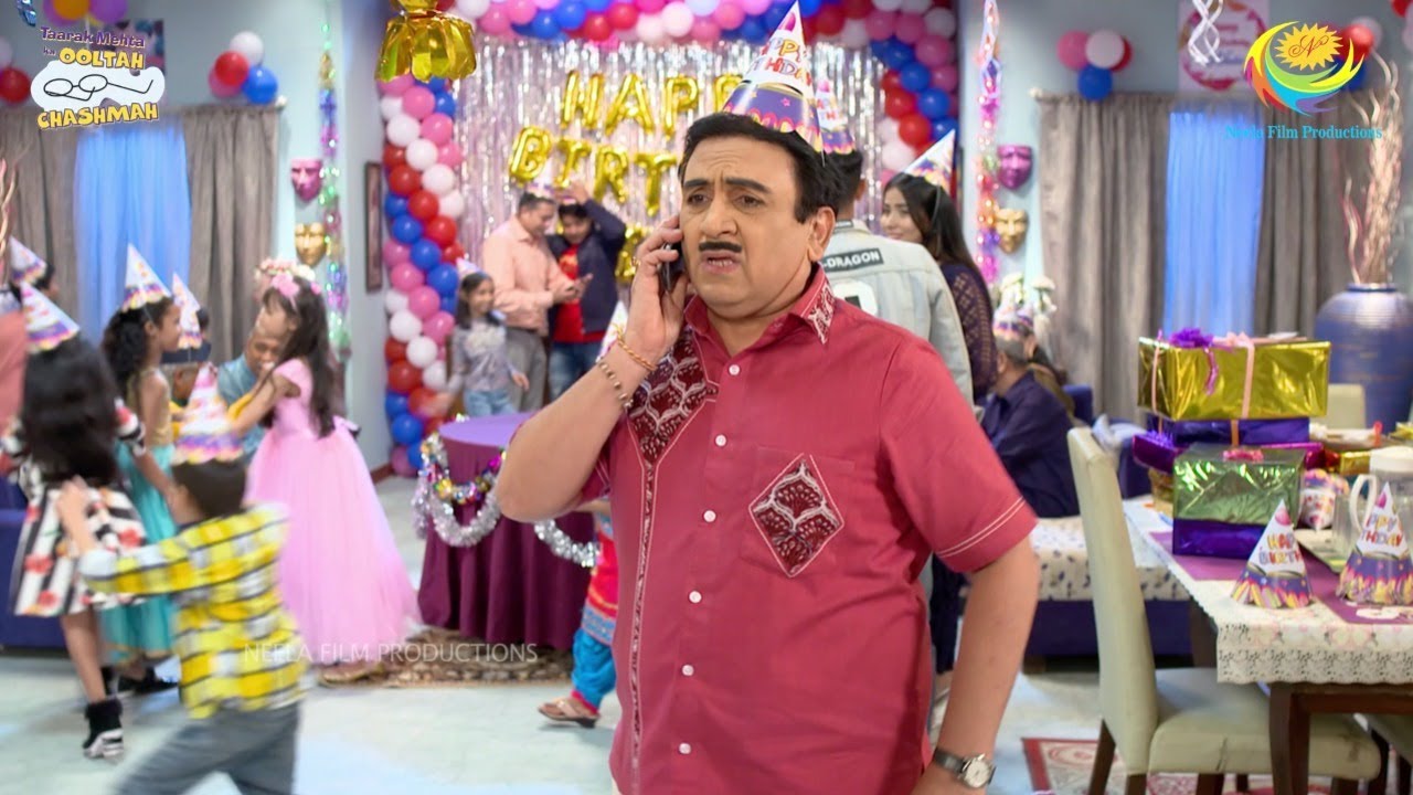 NEW! Ep 3495 - Jethalal Attends a Birthday Party?! | Taarak Mehta Ka Ooltah Chashmah | तारक मेहता