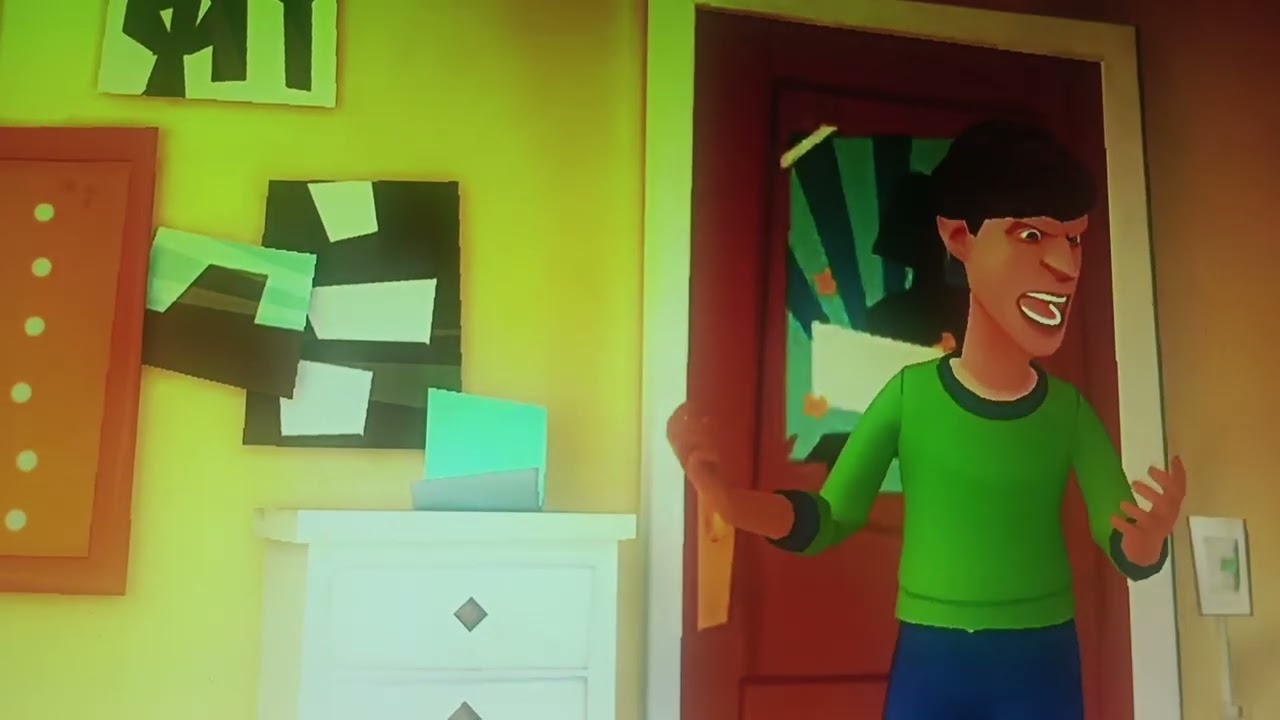 Classic Caillou missed the bus /grounded
