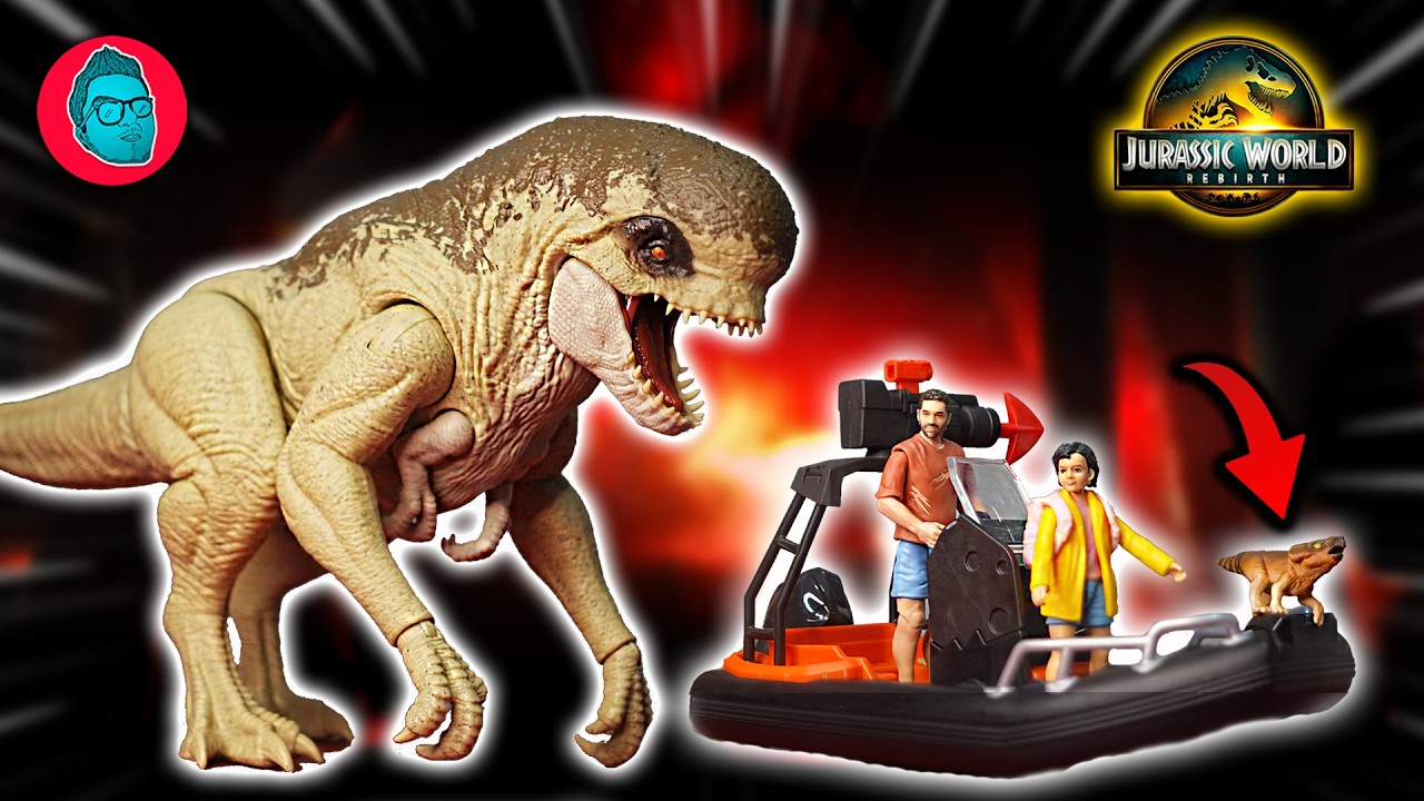 🔴 Review DISTORTUS REX Island Escape Set! (Jurassic World Rebirth 🦖)