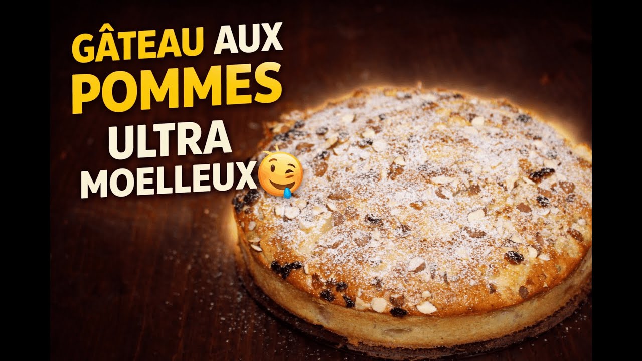 Gâteau aux pommes ultra moelleux 🍎 | Facile & inratable !