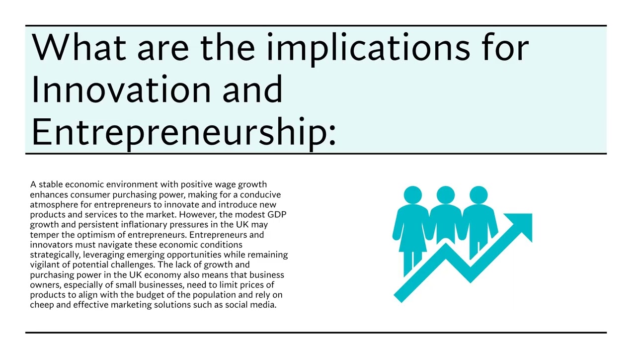 The future of Entrepreneurship and Innovation